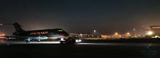 凯茜在天津滨海机场执行保障任务